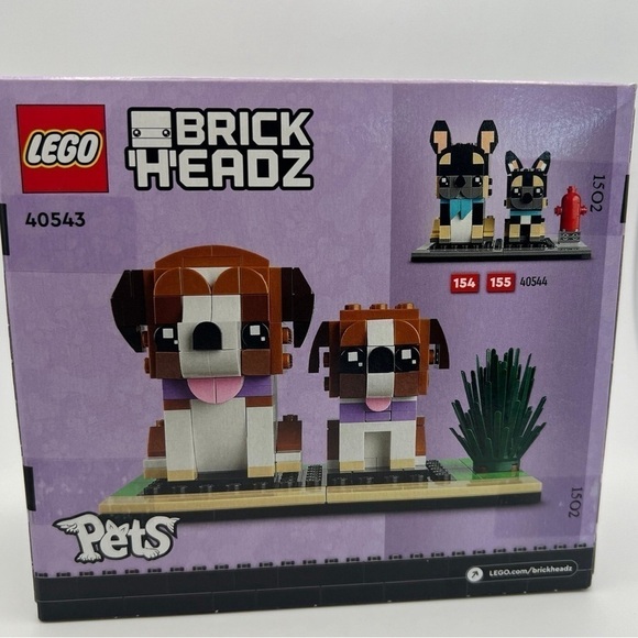Lego Brickheadz Pets St. Bernard 40543 - Retired - Picture 8 of 8